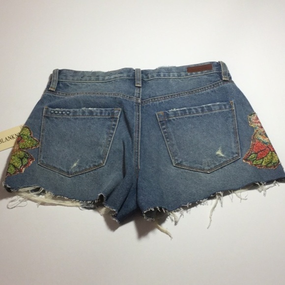 NWT Anthropologie BLANKNYC Barrow Jean Short Sz 26 - Picture 6 of 11